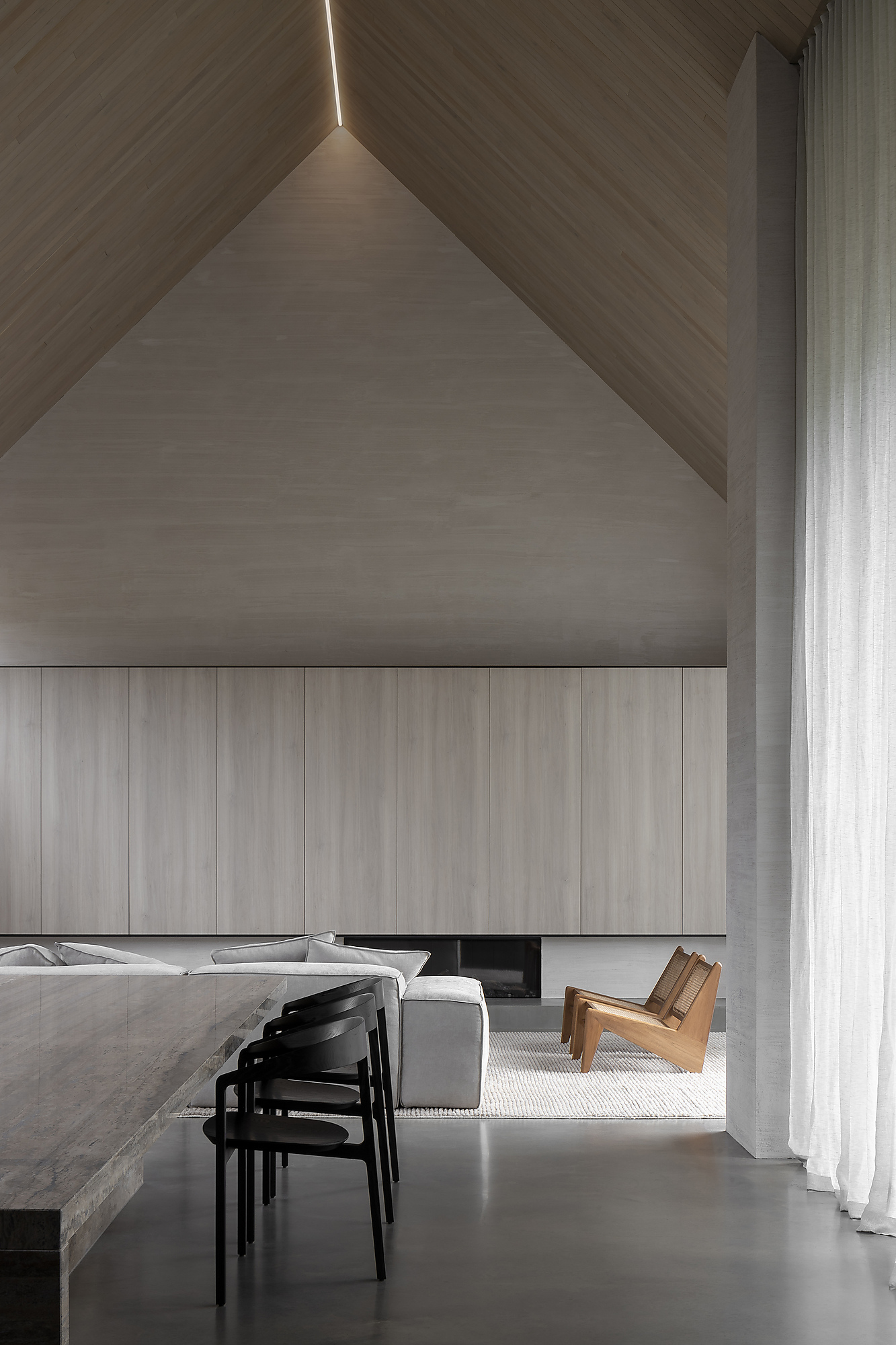 Interior photograph of Barwon Heads House by Timothy Kaye